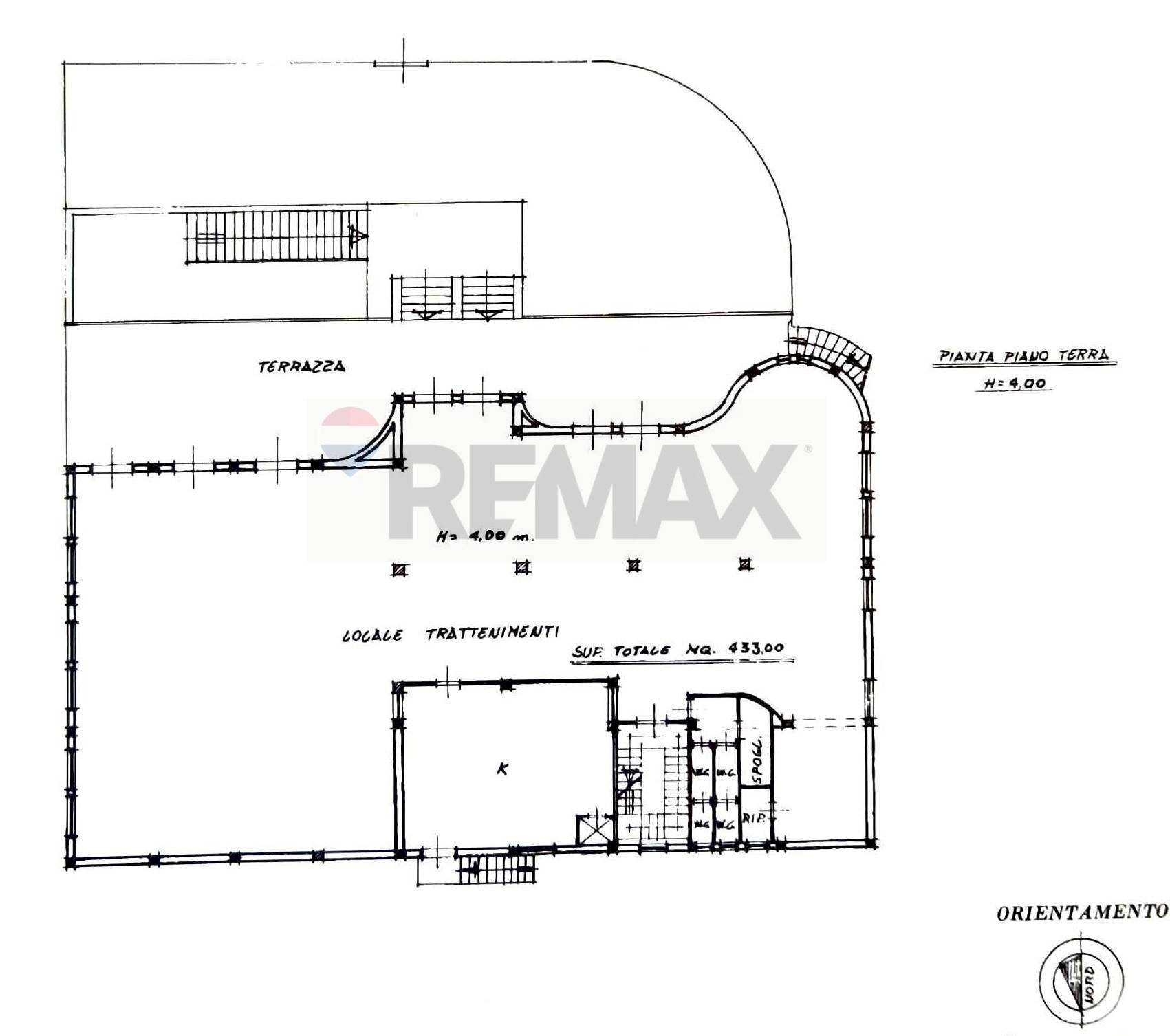 Pianta 2D - Villa Via Gurne
 
5, Acireale - planimetria 1
