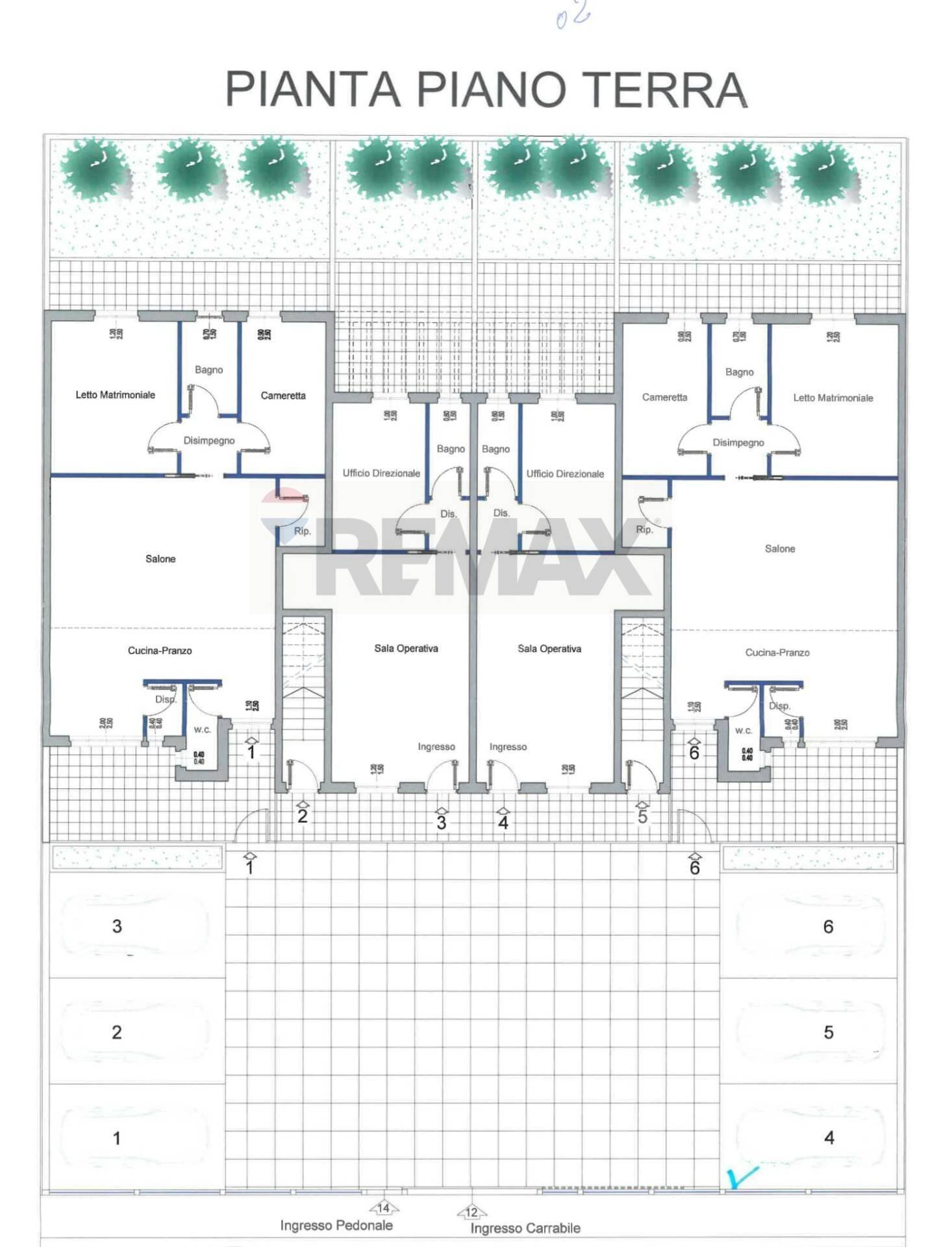 Pianta 2D - Independent house Via Francia, Manfredonia - floor plans 1