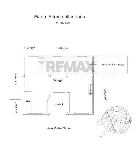 Pianta 2D - Box Viale Pietro Nenni
 
42, Floridia - floor plans 1