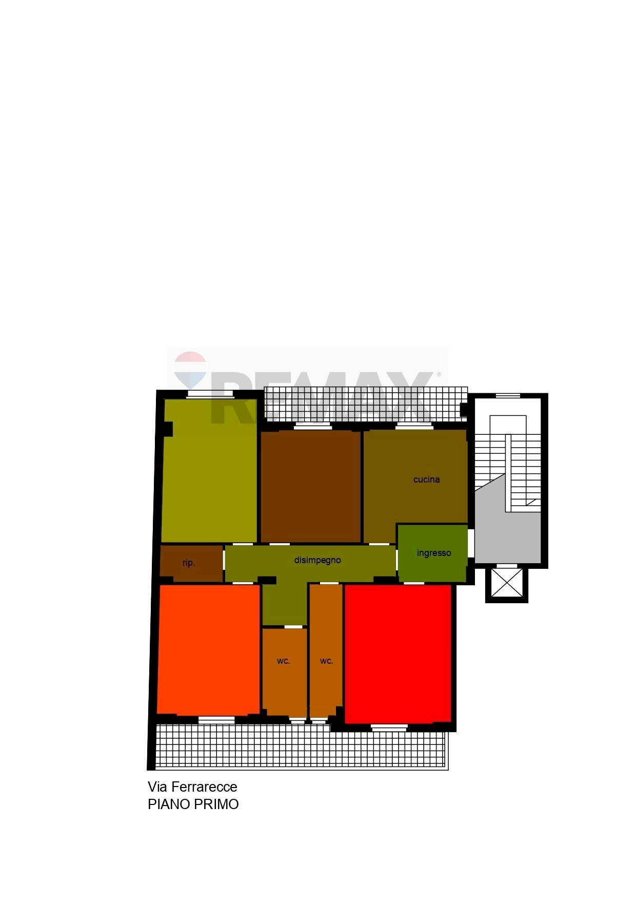 Pianta 2D - Office Via Ferrarecce
 
110, Caserta - floor plans 1