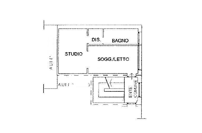 Foto 8 - One-room apartment Via Pasubio, Gallarate - floor plans 1