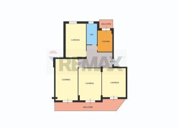 Pianta 2D - Quadrilocale Corso Amedeo di Savoia
 
210, Napoli - foto 17