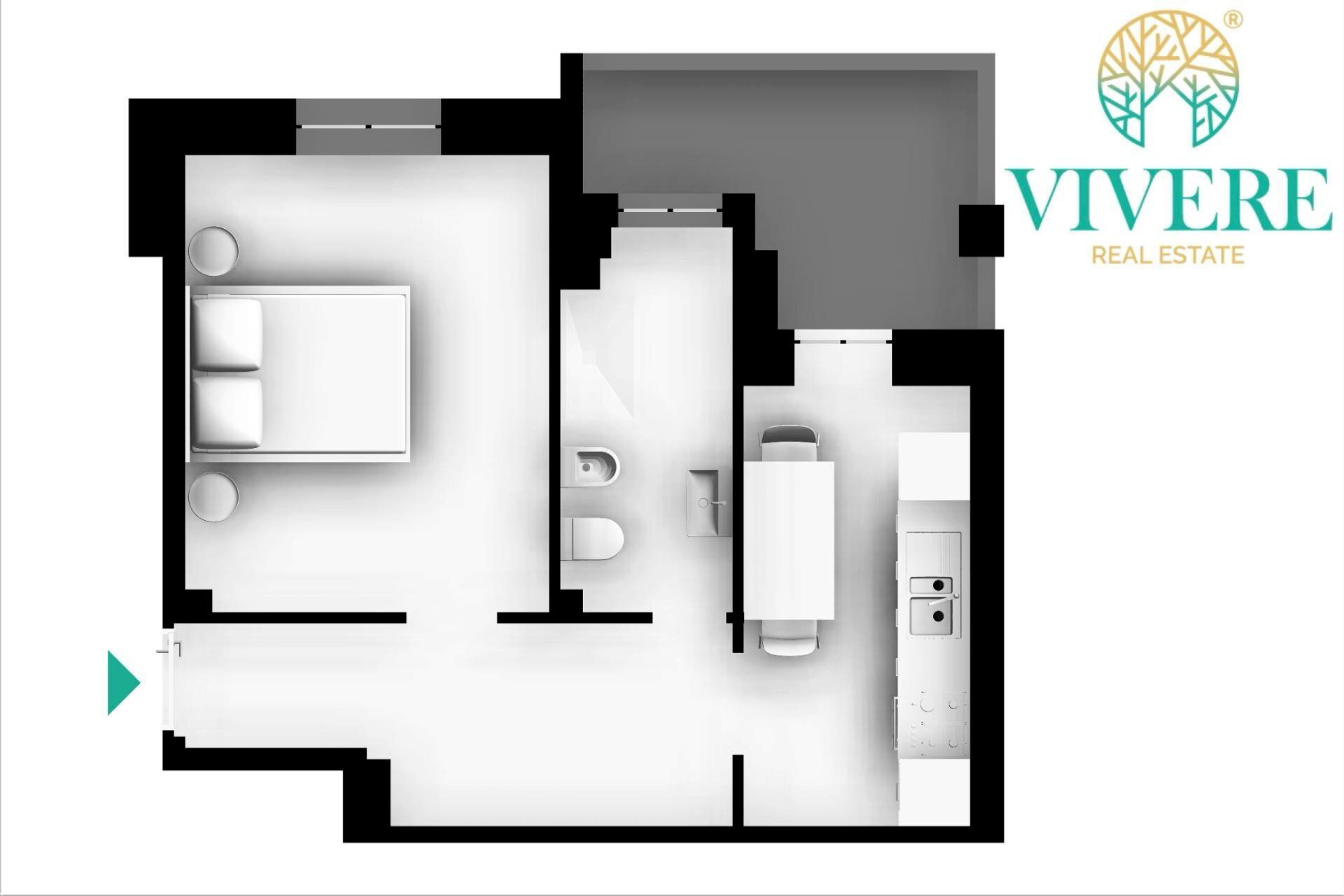 Foto 1 - Bilocale Via Luigi Biolchini, Roma - planimetria 1