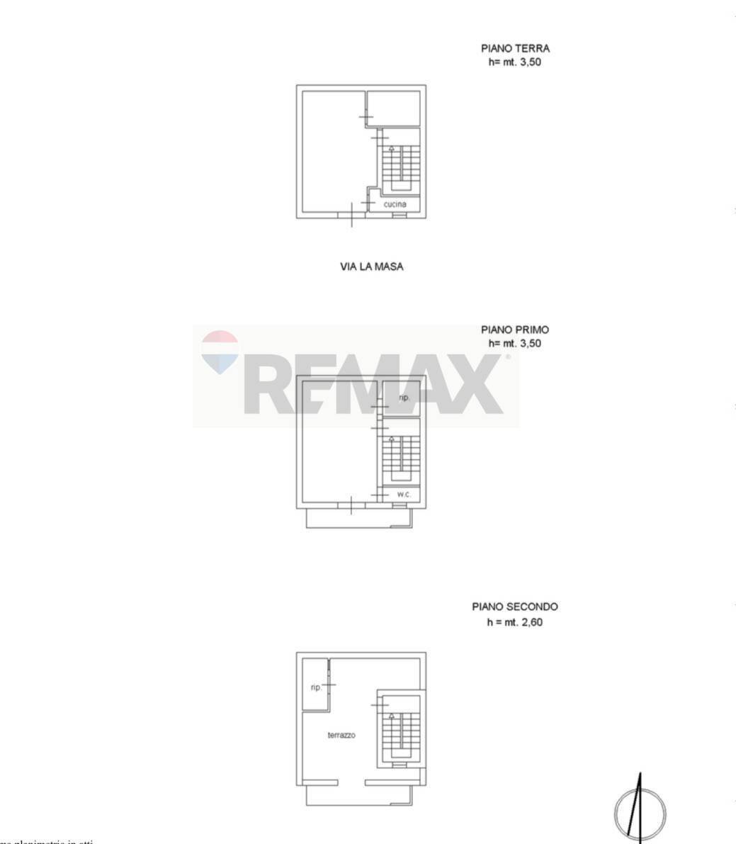Pianta 2D - Casa indipendente Via La Masa
 
18, Villabate - planimetria 1