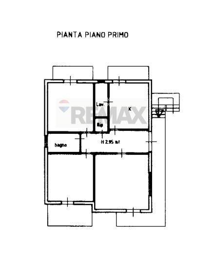 Pianta 2D - Appartamento Via Caronte
 
1, Scicli - planimetria 1