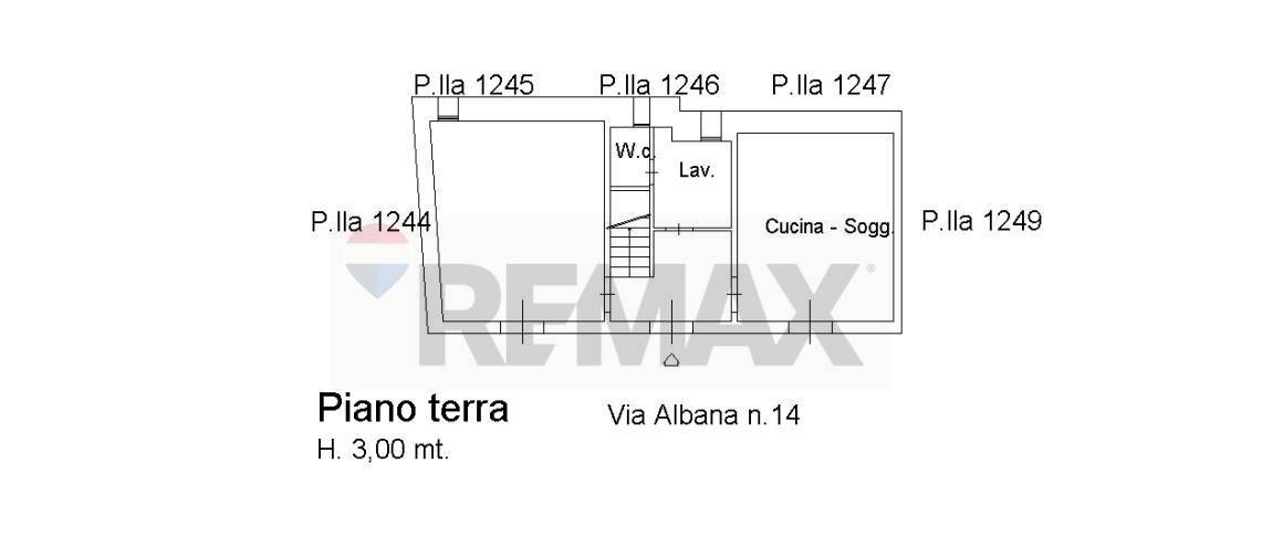 Pianta 2D - Independent house via Albana
 
14, Chiaramonte Gulfi - floor plans 1