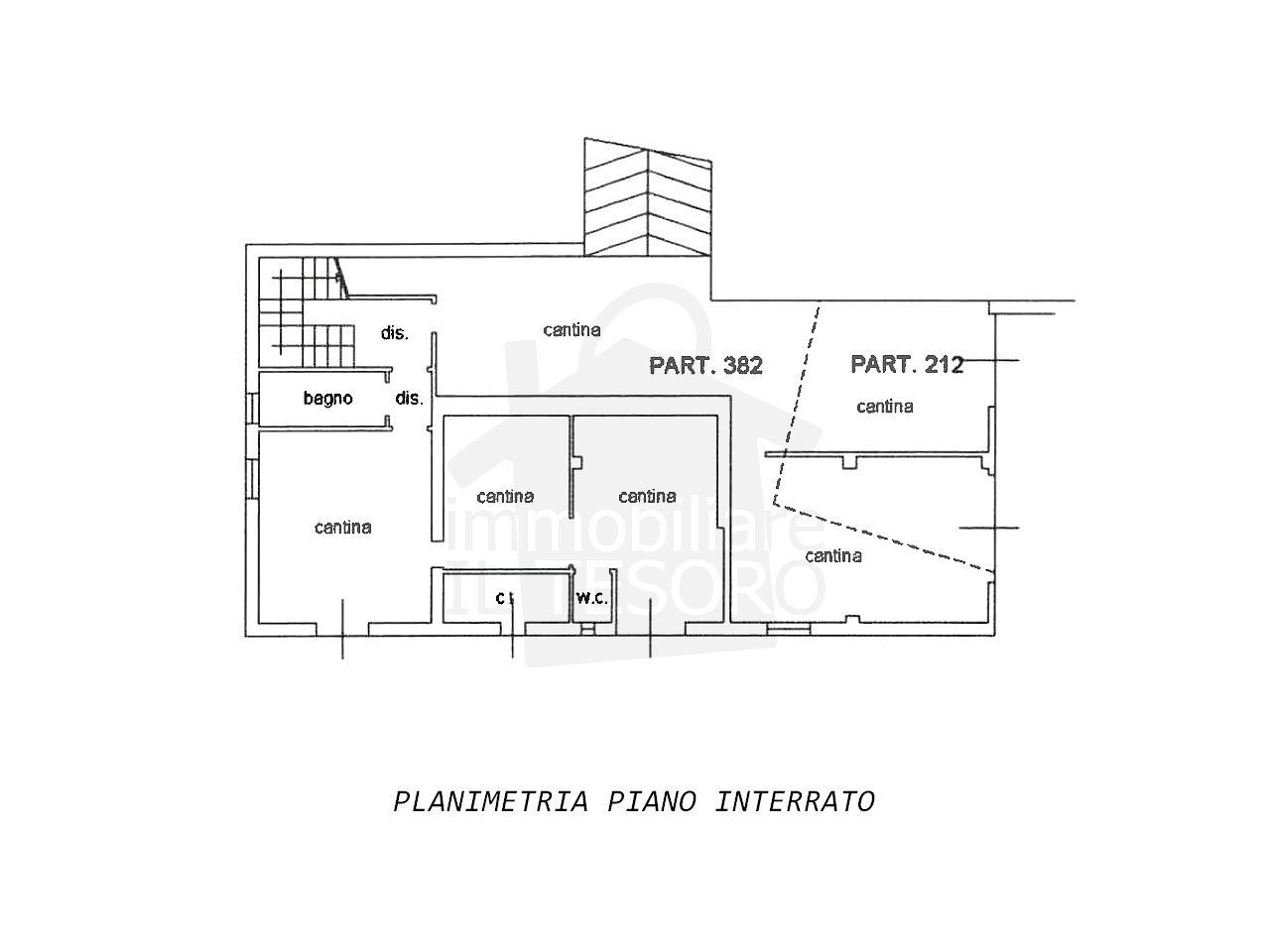 Stabile - Palazzo Località Montetiffi, 25, Sogliano al Rubicone - planimetria 1