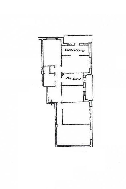 Appartamento via Augusto Albini, 1, Genova (zona Sampierdarena) - planimetria 1