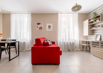 Salone - Monolocale piazza Santa Maria del Suffragio, 3, Milano - foto 3