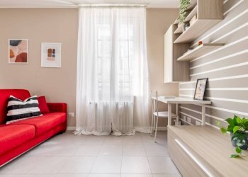 Salone - Monolocale piazza Santa Maria del Suffragio, 3, Milano - foto 13