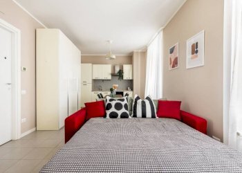 Salone - Monolocale piazza Santa Maria del Suffragio, 3, Milano - foto 22