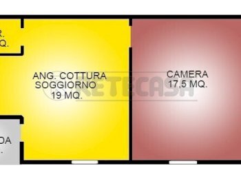 Planimetria.jpg - One-room apartment strada Pasubio, Vicenza - photo 13