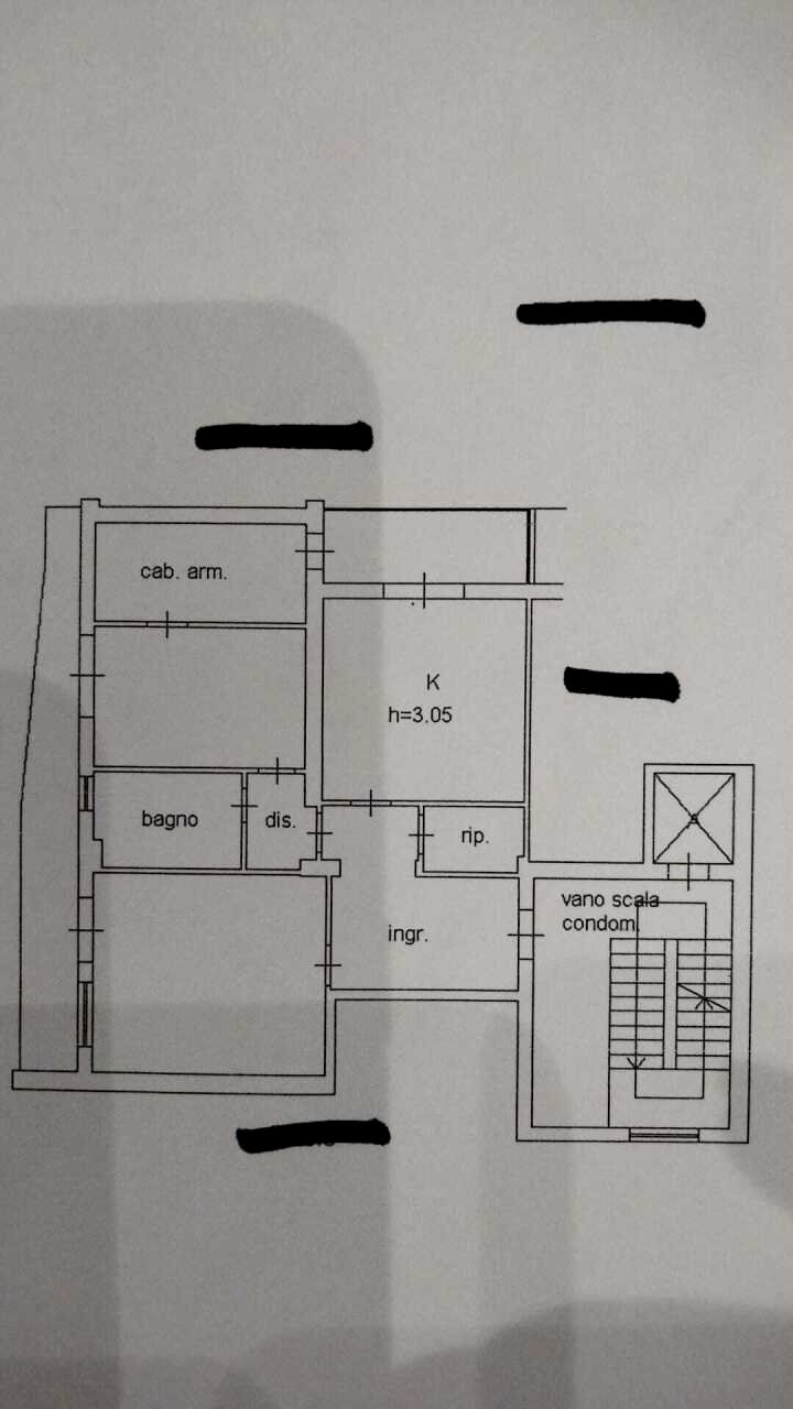 15.jpeg - Three-room apartment Siracusa - floor plans 1