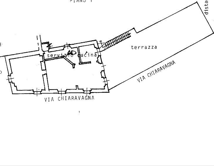 1.jpg - Appartamento all'asta Via Chiaravagna 35, Genova (zona Sestri Ponente) - planimetria 1