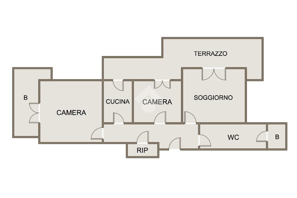Quadrilocale Via Michelangelo Corosu, Varazze - planimetria 1