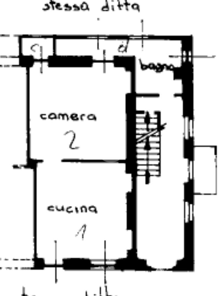 Bilocale Via Casale, San Mauro Torinese - planimetria 1