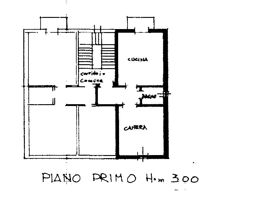 Appartamento Bologna (zona Saffi) - planimetria 1