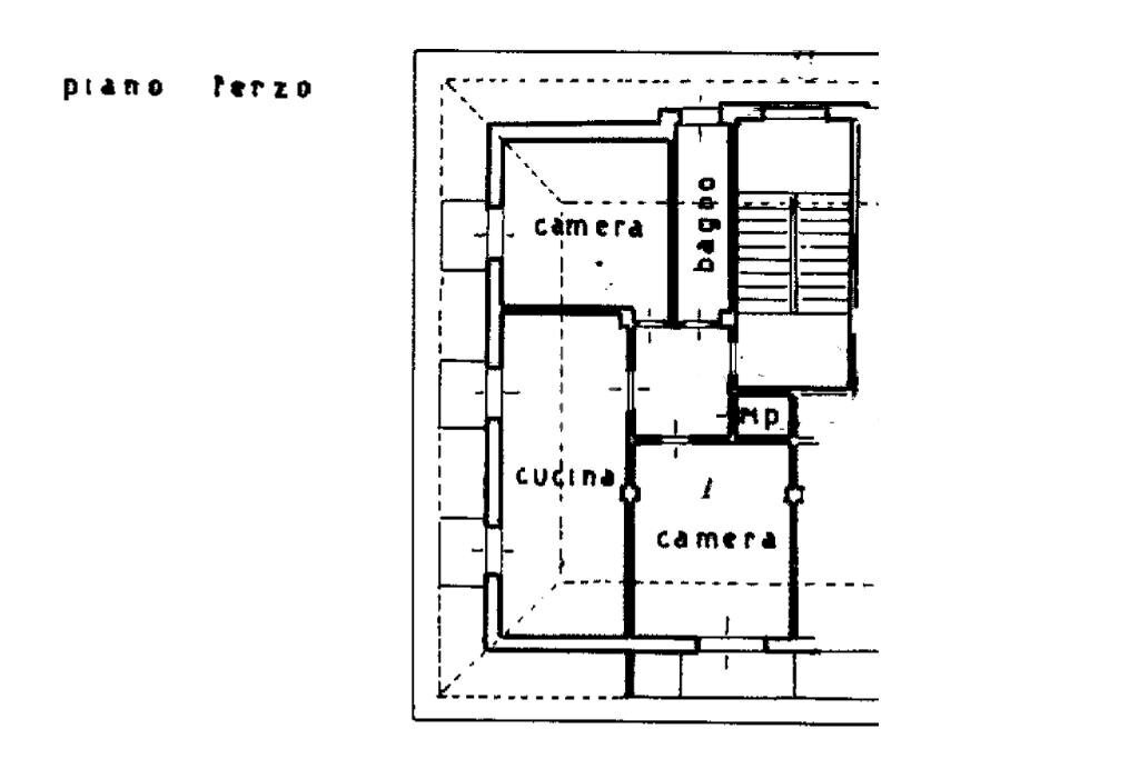 Attic Via S. Rocco, Andezeno - floor plans 1