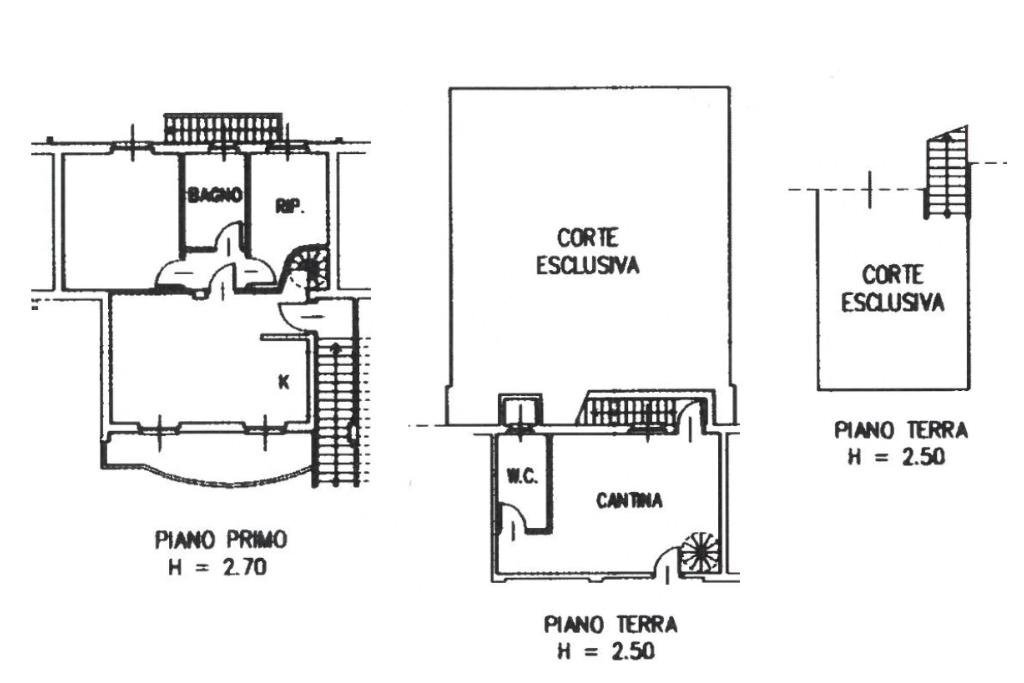 Trilocale Via Puccini, Montelabbate - planimetria 1