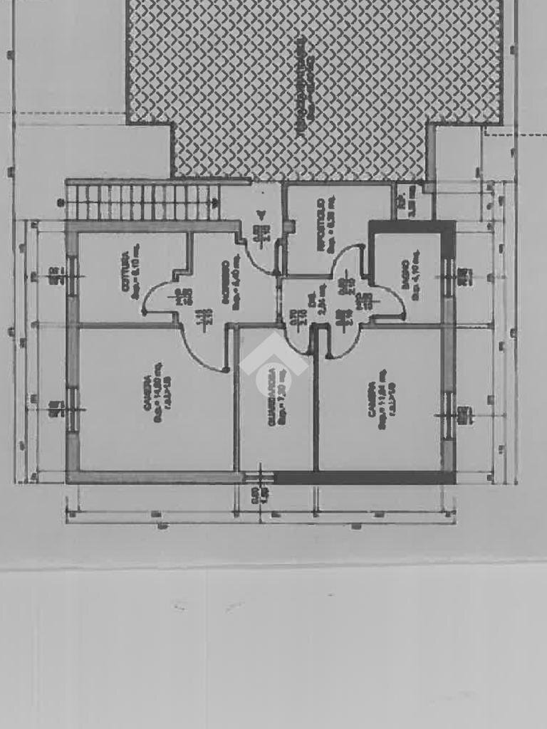 Villa Via Milano, Cattolica - planimetria 1