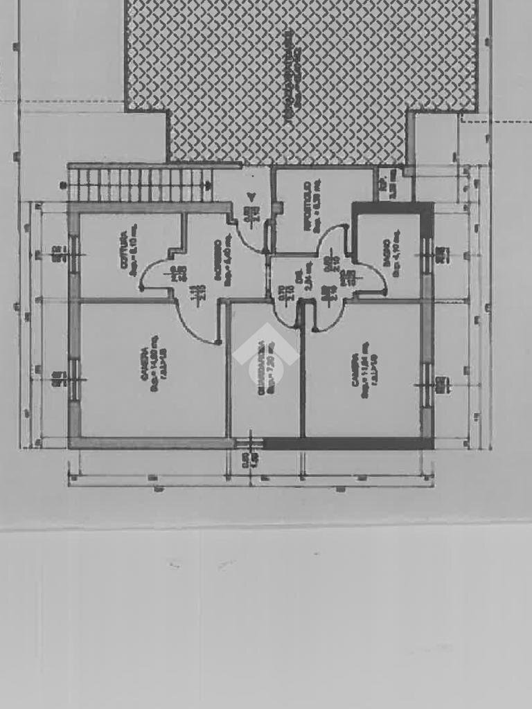Three-room apartment Via Milano, Cattolica - floor plans 1