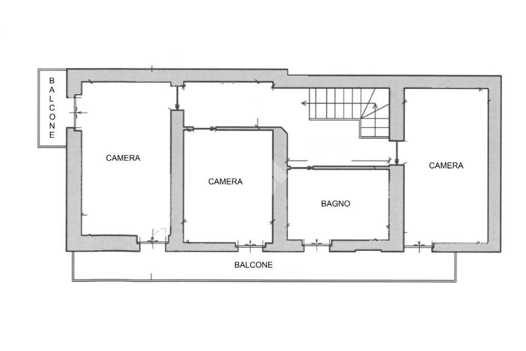 Independent house Via Vecchia della valle, Revello - floor plans 1