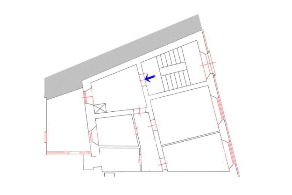 Trilocale Corso Giovanni XXIII, Rimini - planimetria 1