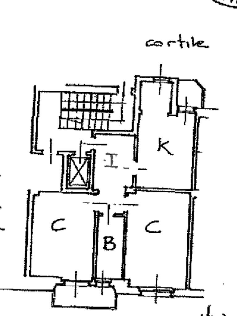 Three-room apartment Via sospello, Torino (neighborhood Borgo Vittoria) - floor plans 1