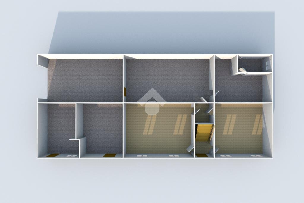 Casa indipendente Regione Rocchea, Canelli - planimetria 1