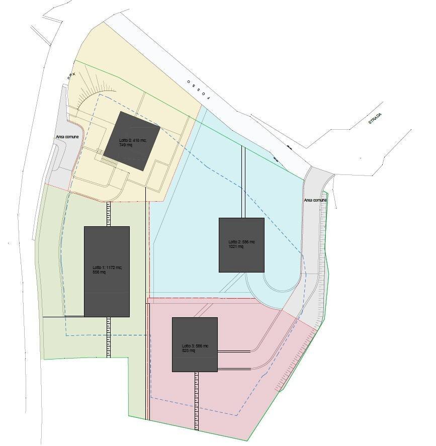 Foto 11 - Terreno edificabile Località Sceglio, Bellano - planimetria 1