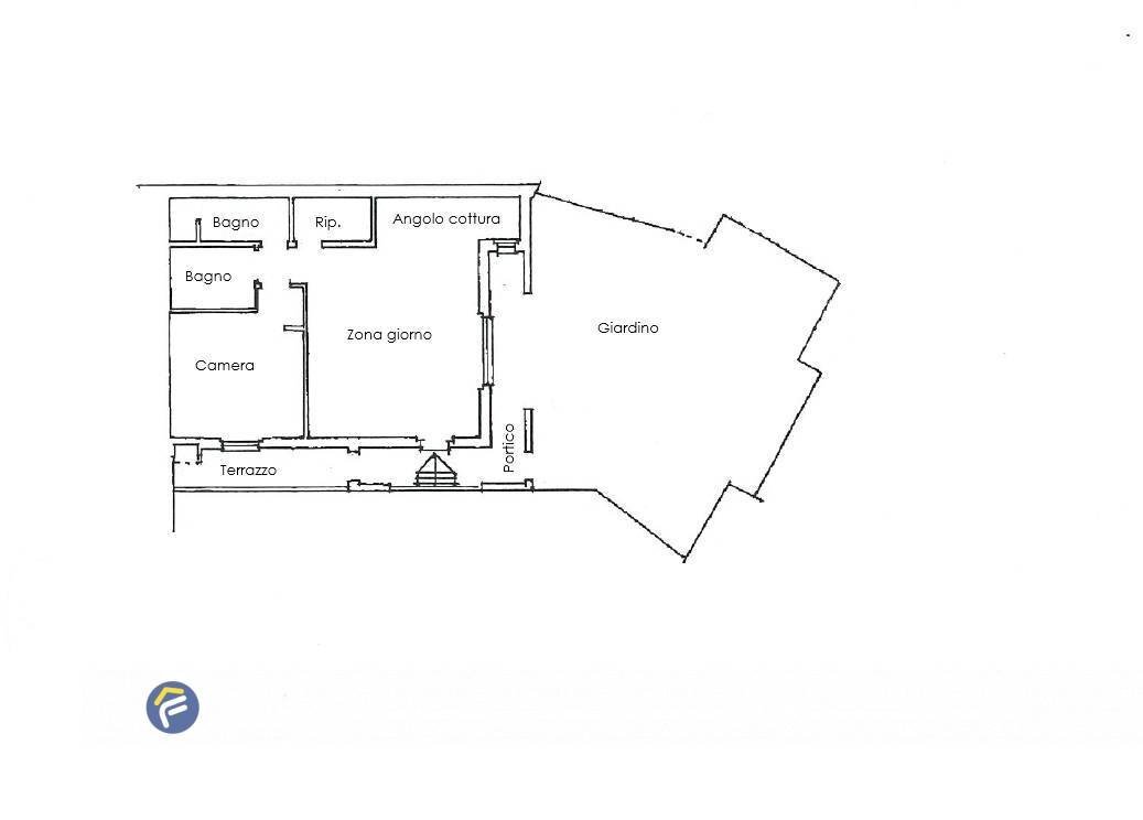 Foto 25 - Bilocale Via Serra, Spotorno - planimetria 1