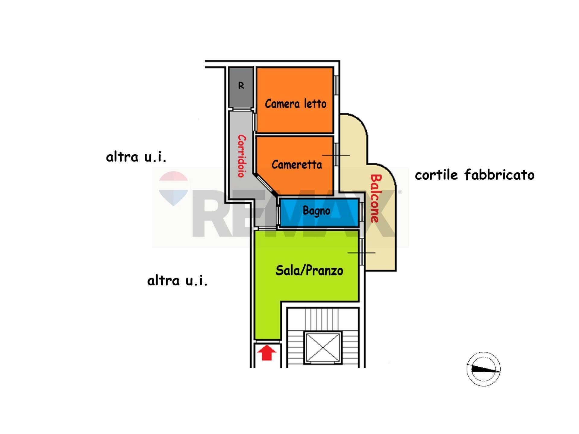 Pianta 2D - Two-room apartment Via I Traversa Castagna
 
5, Casoria - photo 3