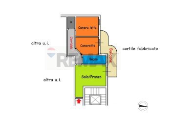 Pianta 2D - Bilocale Via I Traversa Castagna
 
5, Casoria - foto 4