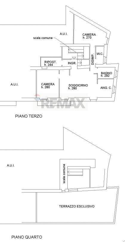 Pianta 2D - Three-room apartment via G. Matteotti
 
83, Arcisate - floor plans 1