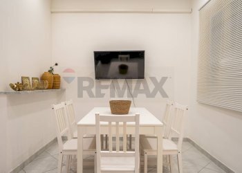 zona pranzo con TV a parete - Appartamento Vicolo dei Calzonai
 
13, Palermo - foto 22