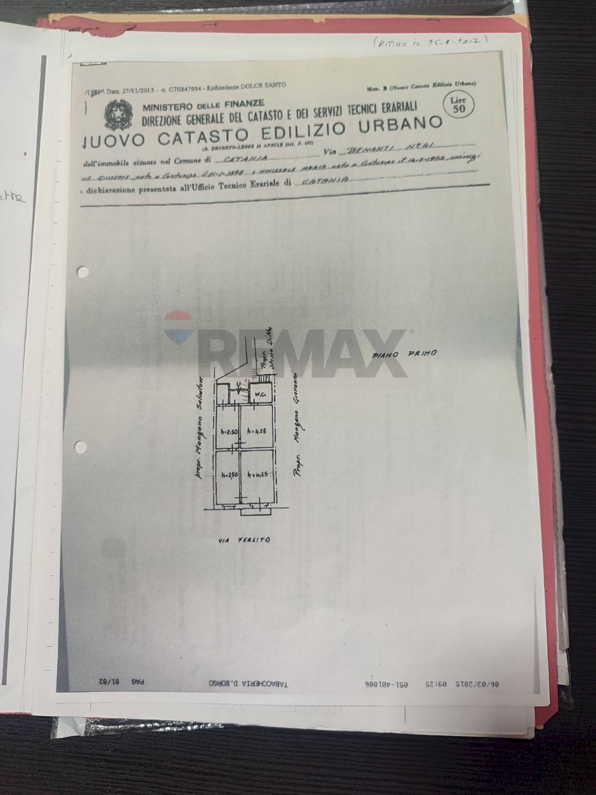Pianta 2D - Quadrilocale VIA BENANTI
 
41, Catania - planimetria 1