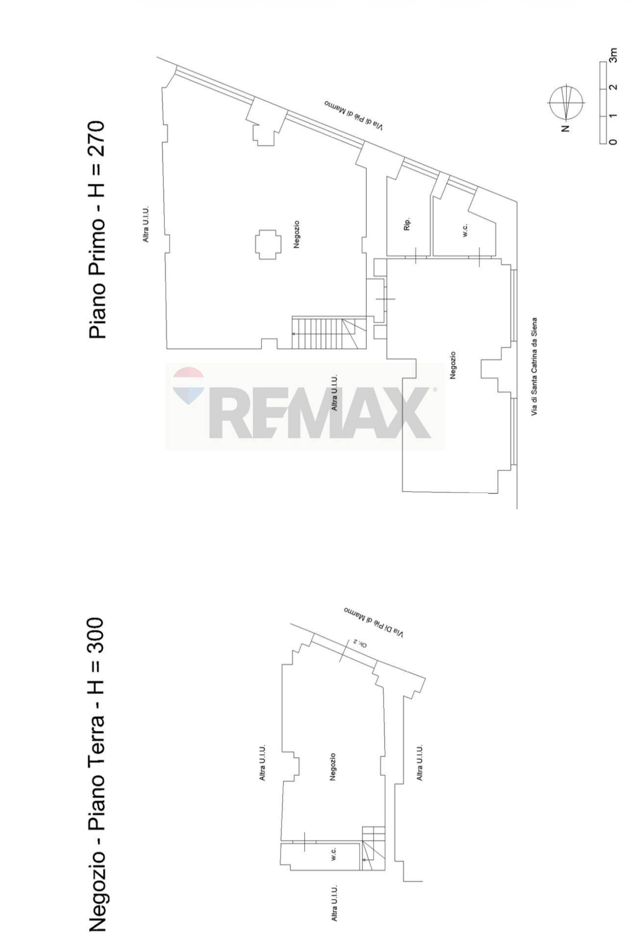 Pianta 2D - Negozio Via di Pie' di Marmo
 
2, Roma - planimetria 1