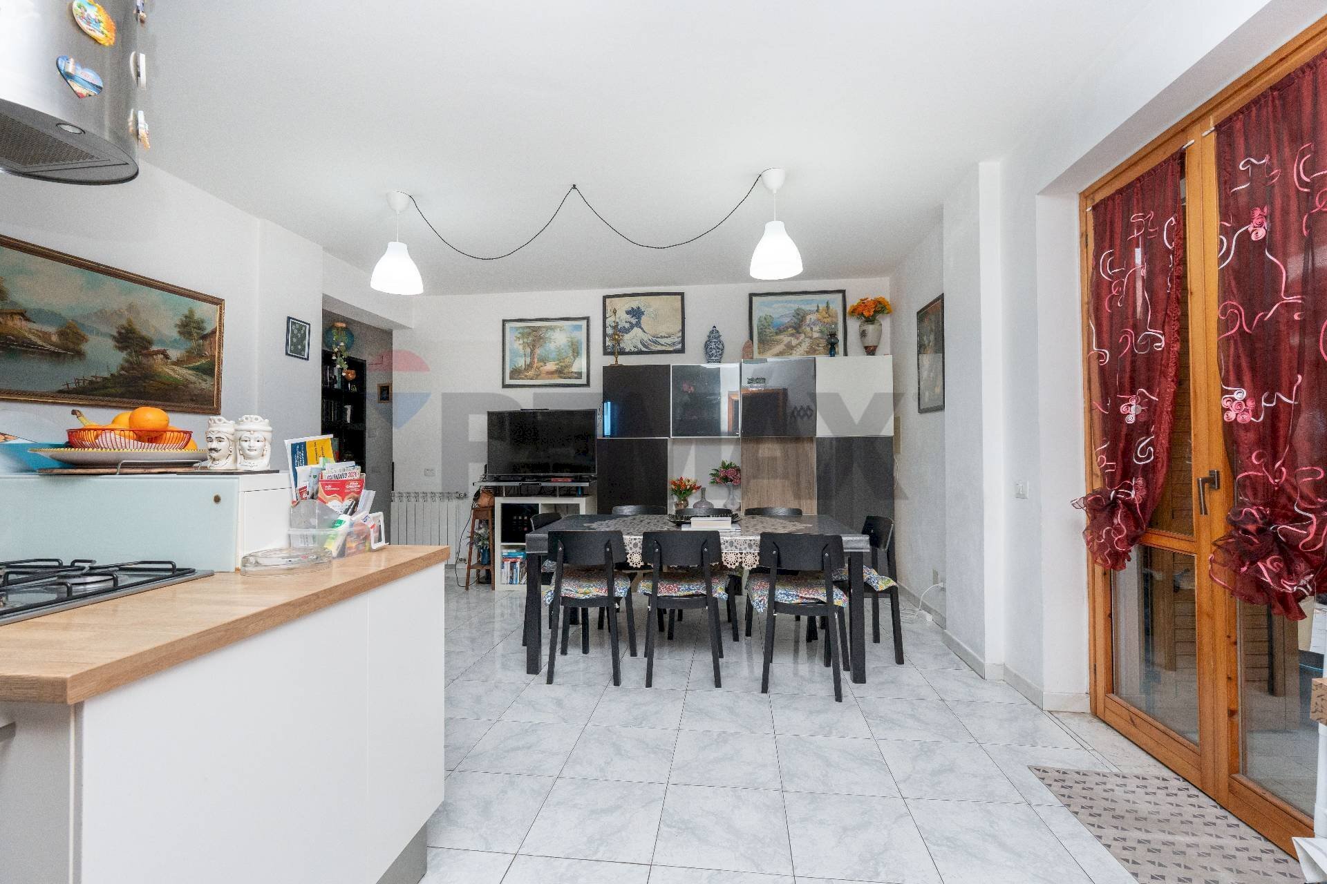 Sala da pranzo - Appartamento Via XX Settembre
 
201, Motta Sant'Anastasia - foto 1