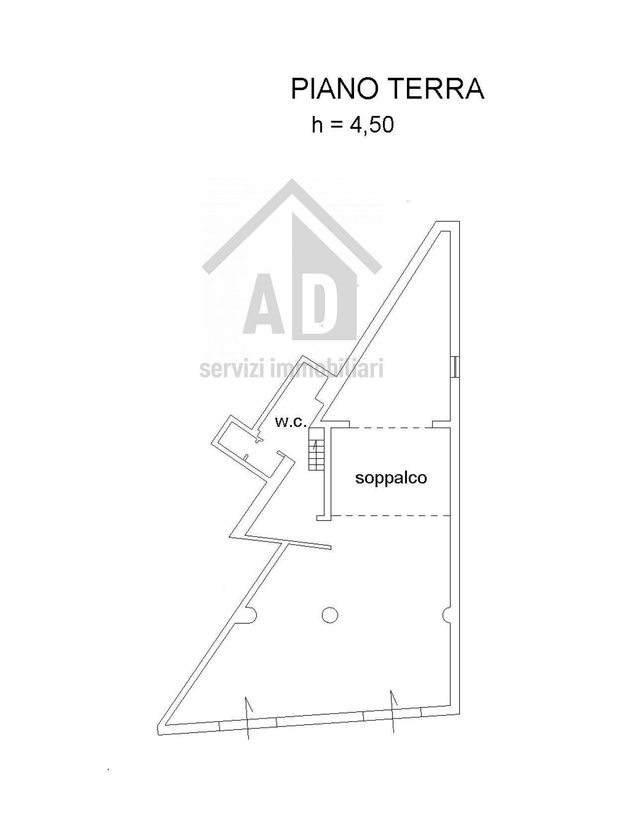 Foto 5 - Locale Commerciale VIA BISCARDI
 
8, Cosenza - planimetria 1