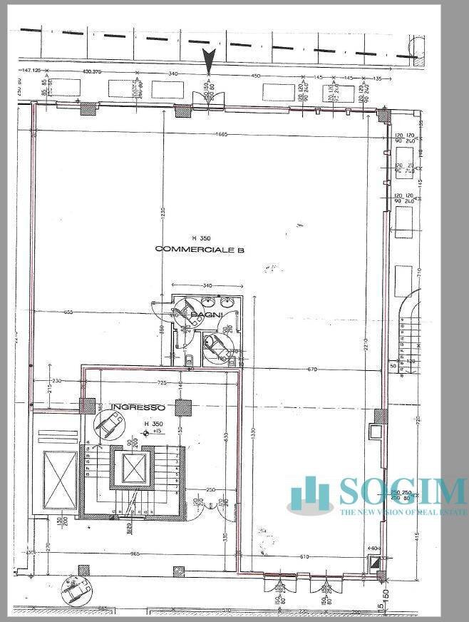 Foto 7 - Commercial Premises Einaudi
 
8, Pessano con Bornago - floor plans 1