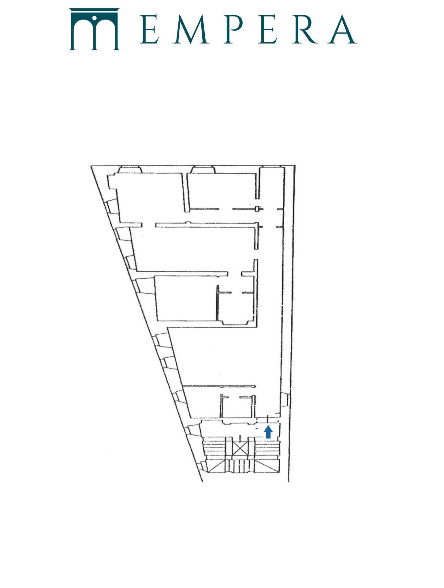 Foto 7 - Appartamento Via Margutta, Roma - planimetria 1