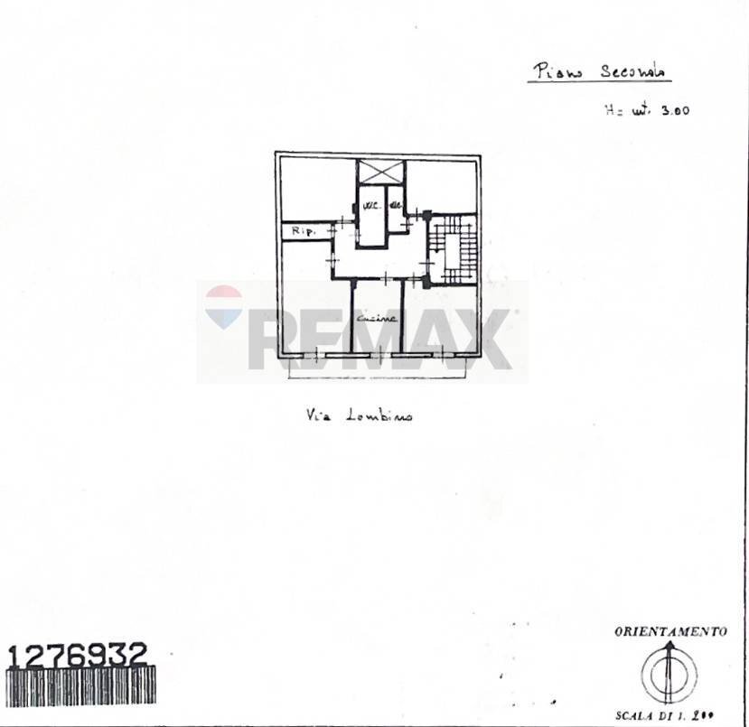 Pianta 2D - Appartamento VIA LOMBINO
 
16, Bagheria - planimetria 1