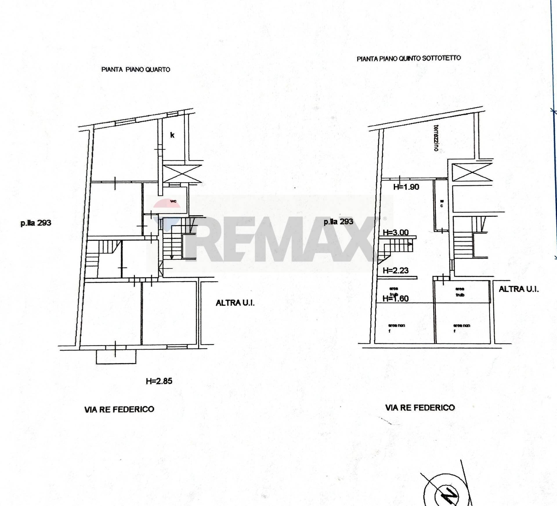 Pianta 2D - Apartment Via Re Federico
 
67, Palermo - floor plans 1