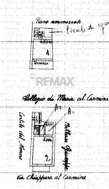 Foto 23 - Casa indipendente Palermo - planimetria 1