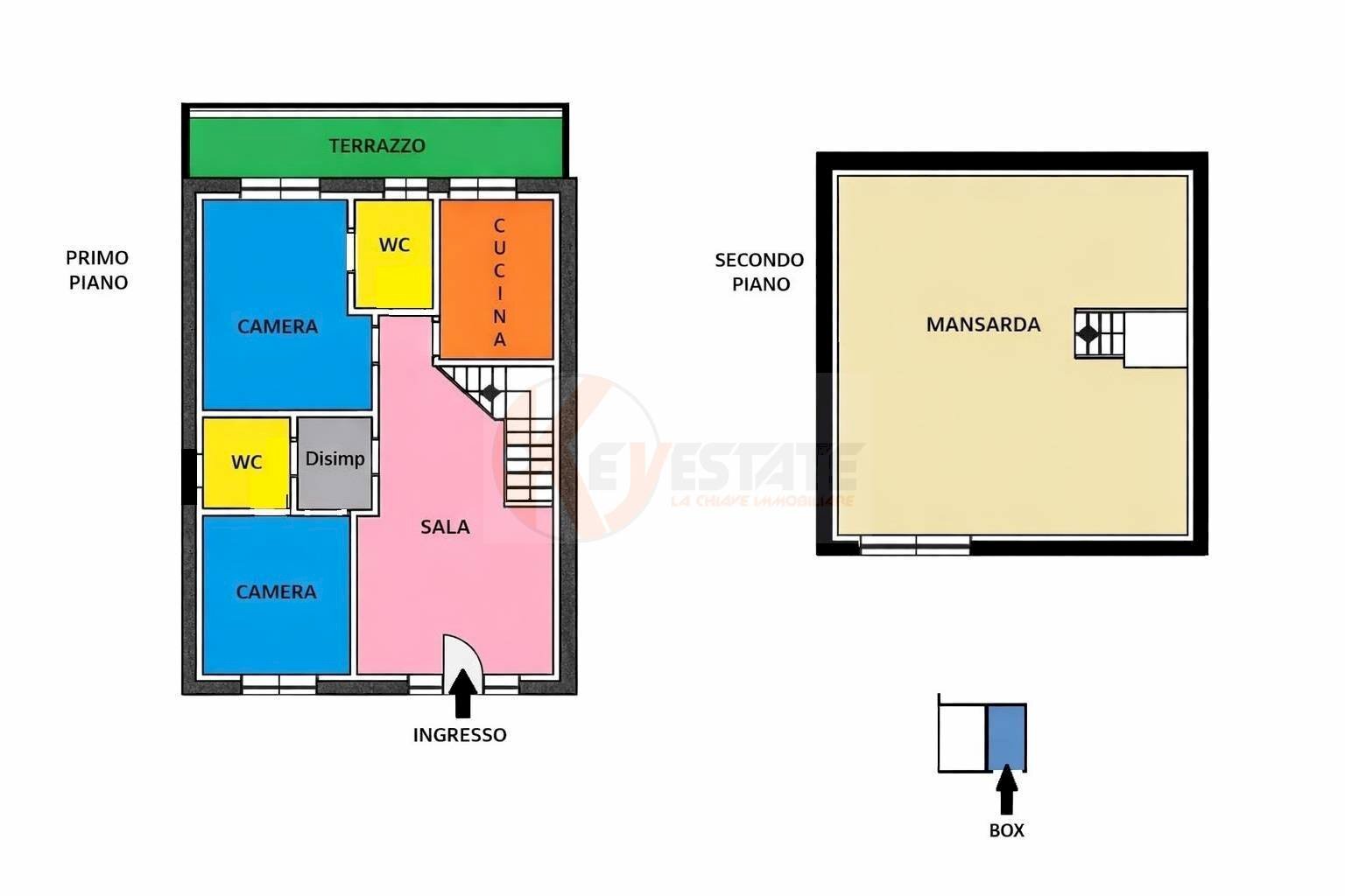 Foto 32 - Appartamento via Ospitone
 
14, Sassari - planimetria 1