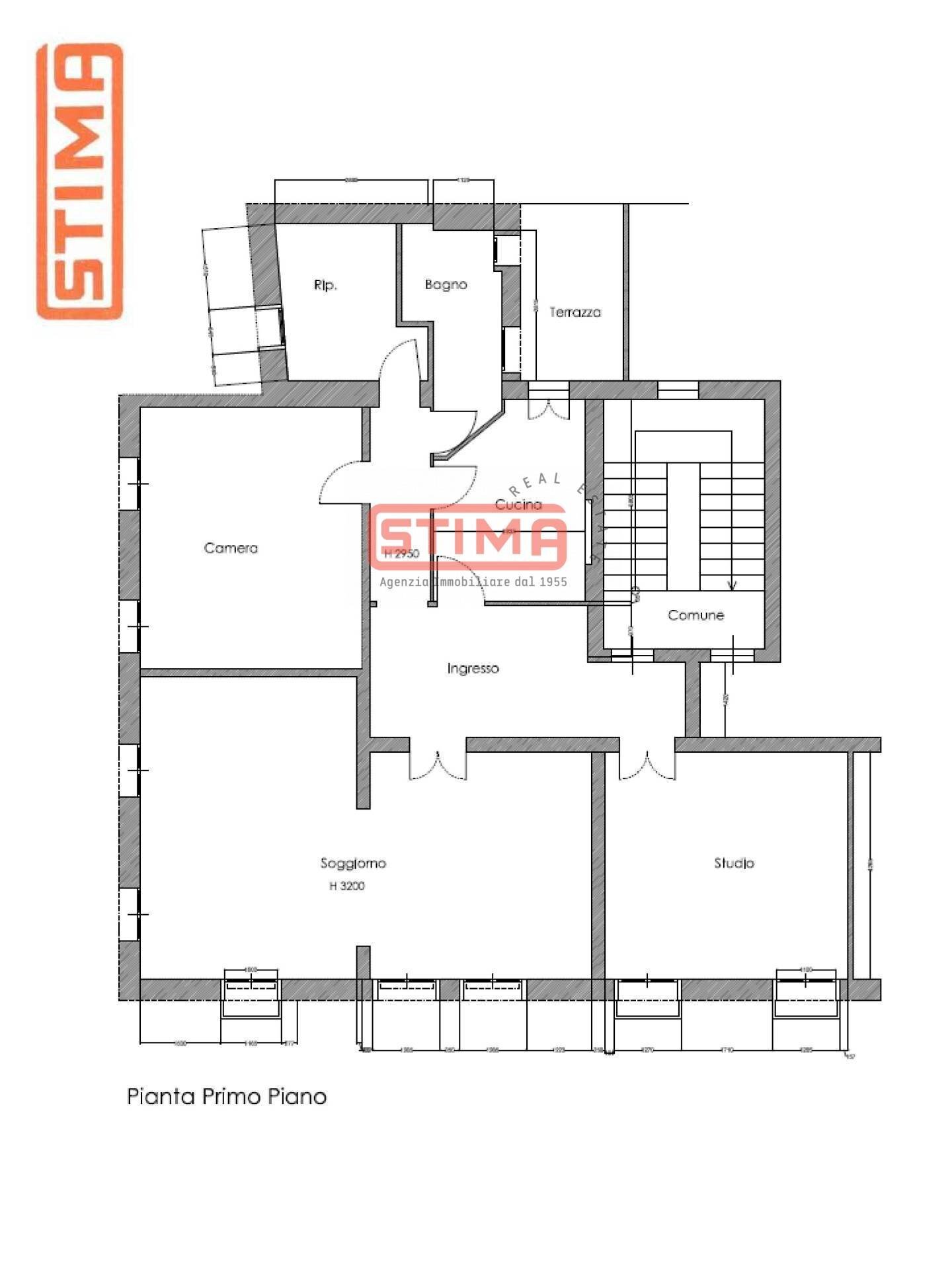 Foto 30 - Appartamento Treviso - planimetria 1