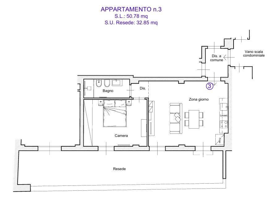 Foto 11 - Appartamento Lungarno Francesco Ferrucci
 
15, Firenze - planimetria 1