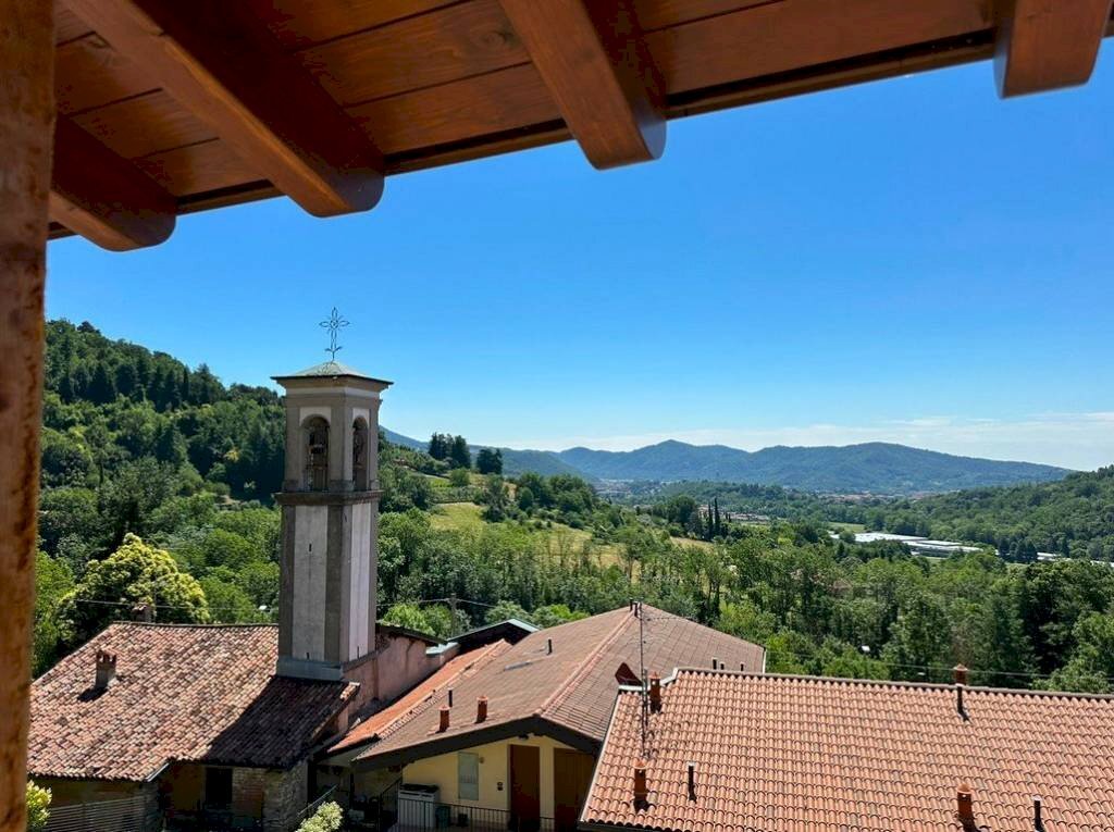 Vista - Terraced Villa via Filippo Lussana, Cenate Sopra - photo 2