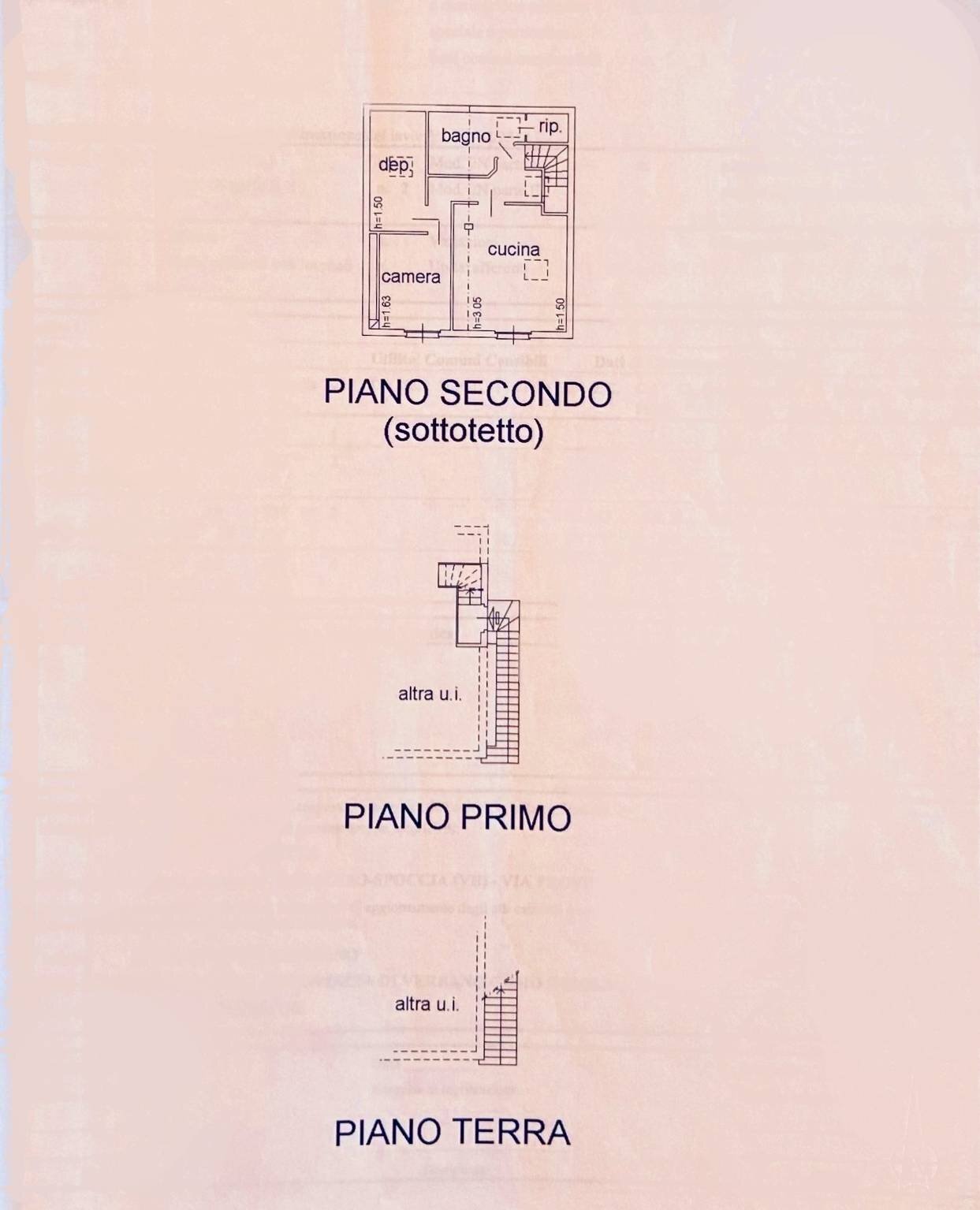 Villa Frazione Nivetta, Valle Cannobina - planimetria 1