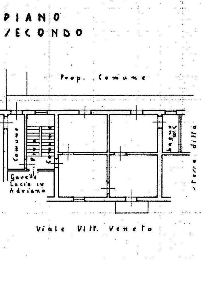 Quadrilocale via Vittorio Veneto, 25, Mondovì - planimetria 1
